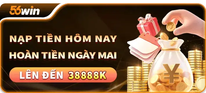 Trang chủ 56win dog khuyến mãi hoàn tiền nhận +38.888k